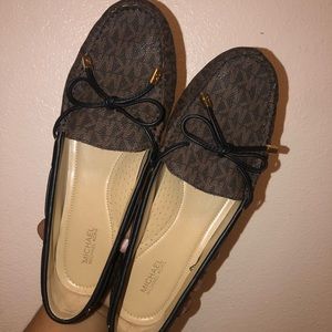 Michael Kors leather loafers